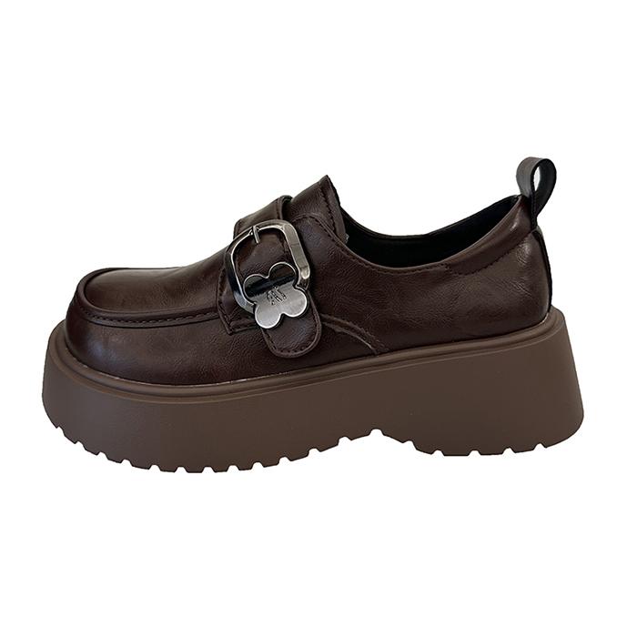 Весна Новые Удобные Повседневные Лоферы на Толстой Подошве и Каблуке Женские Туфли на Мягкой Подошве с Круглым Носком Плоская Обувь Ретро Стиль Высококачественная Обувь 39 коричневый
Весна Новые Удобные Повседневные Лоферы на Толстой Подошве и Каблуке Женские Туфли на Мягкой Подошве с Круглым Носком Плоская Обувь Ретро Стиль Высококачественная Обувь 39 коричневый