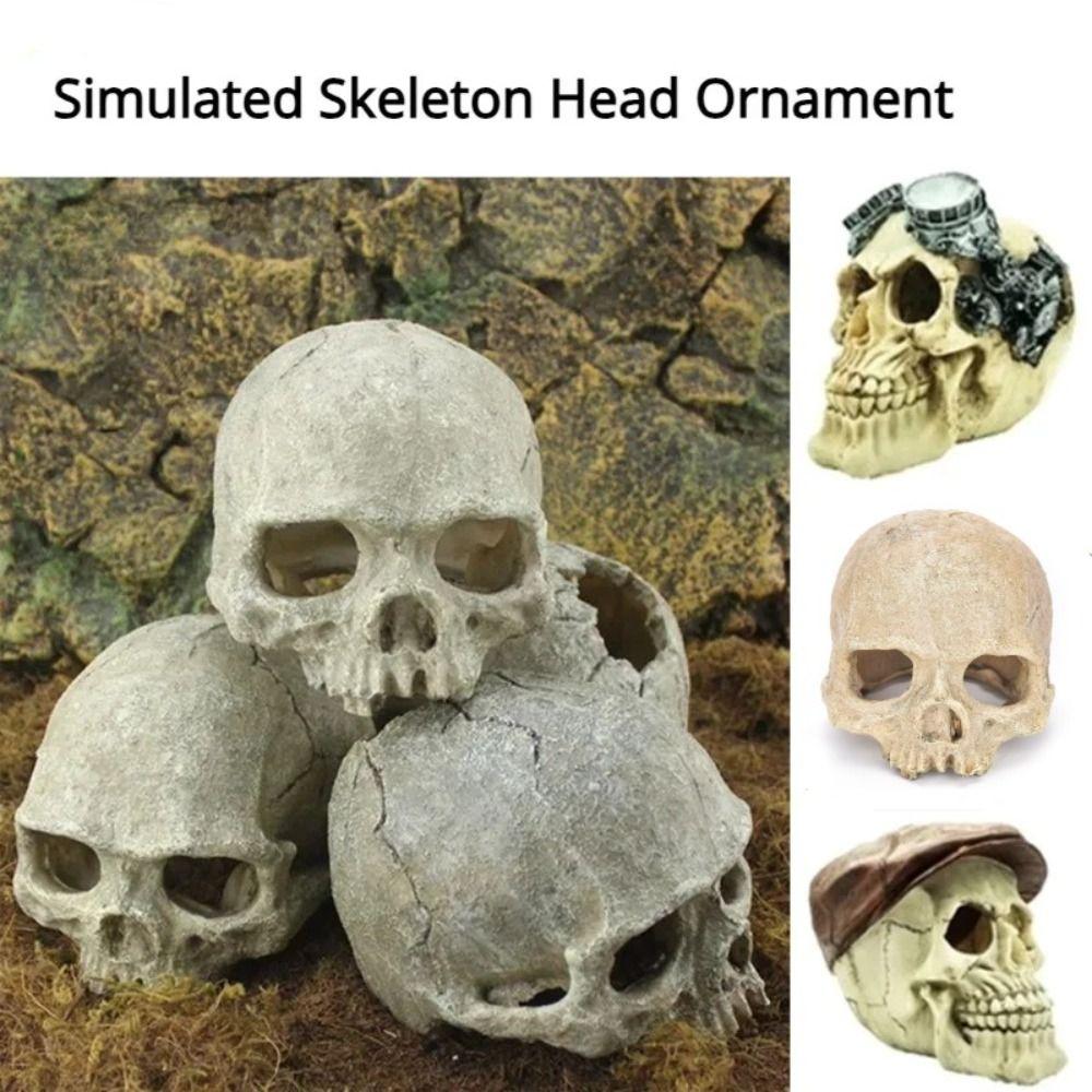 Non Toxic Aquarium Decorative Skull Design Resin Skeleton Quality Fish Tank Landscape Fish Tank Hat Skull
Non Toxic Aquarium Decorative Skull Design Resin Skeleton Quality Fish Tank Landscape Fish Tank Hat Skull