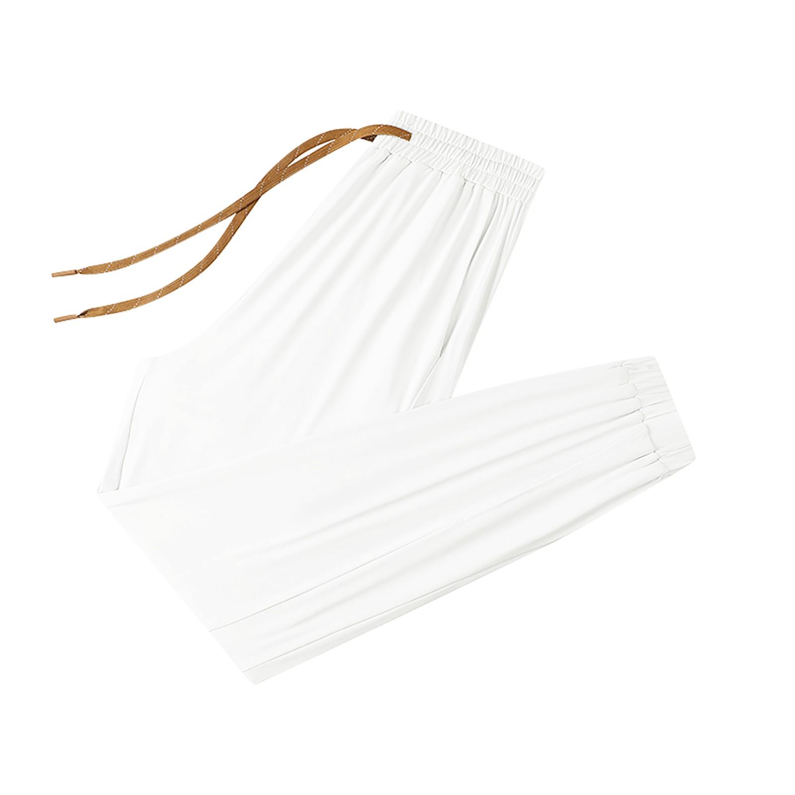 Women s Casual Solid Colour Elastic Waist Straight Casual Pants With Pockets M білий
Women s Casual Solid Colour Elastic Waist Straight Casual Pants With Pockets M білий