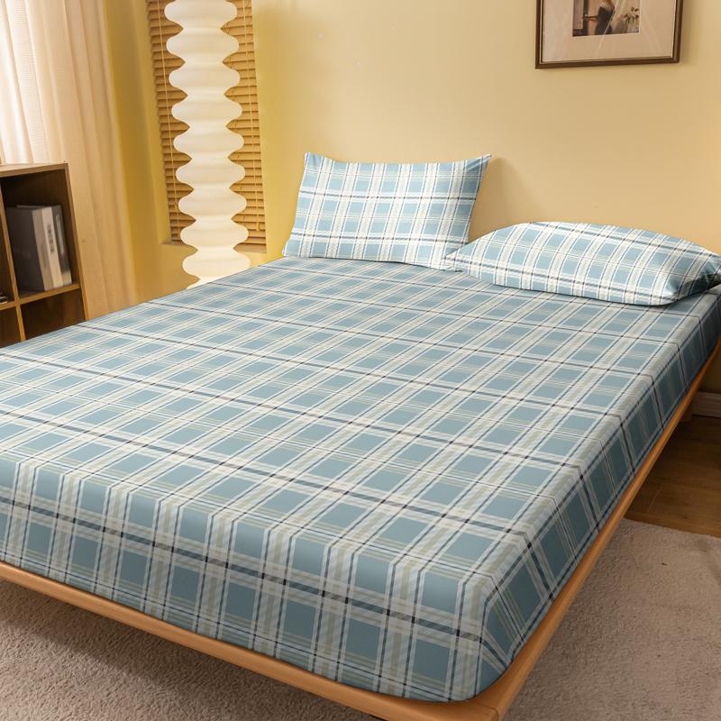 1 Simple Modern Grid Geometry Printed Matte Fitted Sheet, Bedroom Printed Bed Cover, Bedding (Excluding Pillowcases) 71x132cm
1 Simple Modern Grid Geometry Printed Matte Fitted Sheet, Bedroom Printed Bed Cover, Bedding (Excluding Pillowcases) 71x132cm