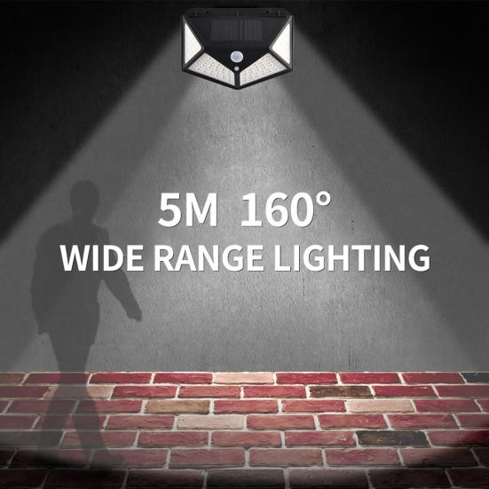 100LED водонепроницаемый солнечный датчик движения настенный светильник уличный садовый светильник чёрный
100LED водонепроницаемый солнечный датчик движения настенный светильник уличный садовый светильник чёрный