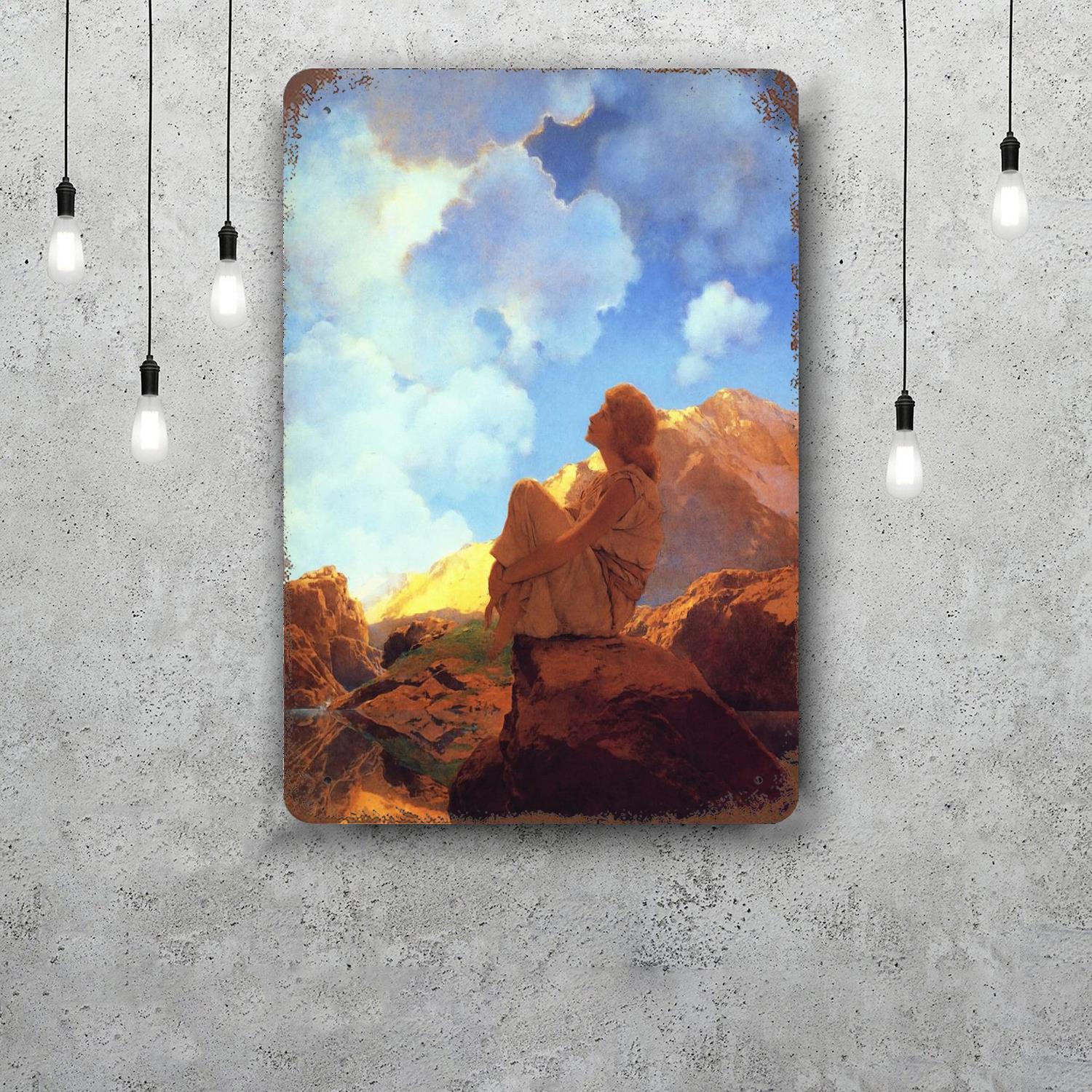 maxfield parrish Decor Poster Vintage Tin Sign Metal Sign Decorative Plaque for Pub Bar Man Cave Club Wall Decoration 20x30cm(7.8x11.8inch)
maxfield parrish Decor Poster Vintage Tin Sign Metal Sign Decorative Plaque for Pub Bar Man Cave Club Wall Decoration 20x30cm(7.8x11.8inch)