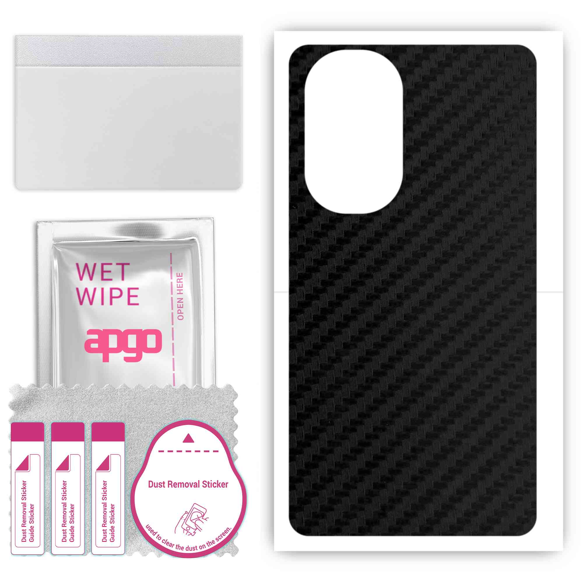 apgo Protective Skin Sticker for the back compatible with Motorola Edge 30 Pro, Wrap Film, Foil, Vinyl - Pattern Carbon Black
apgo Protective Skin Sticker for the back compatible with Motorola Edge 30 Pro, Wrap Film, Foil, Vinyl - Pattern Carbon Black