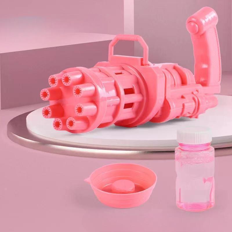 10 Hole Automatic Gatling Bubble Machine Electric Blower Soap Water Maker Gun for Children Summer Beach Outdoor Kids Toys рожевий
10 Hole Automatic Gatling Bubble Machine Electric Blower Soap Water Maker Gun for Children Summer Beach Outdoor Kids Toys рожевий