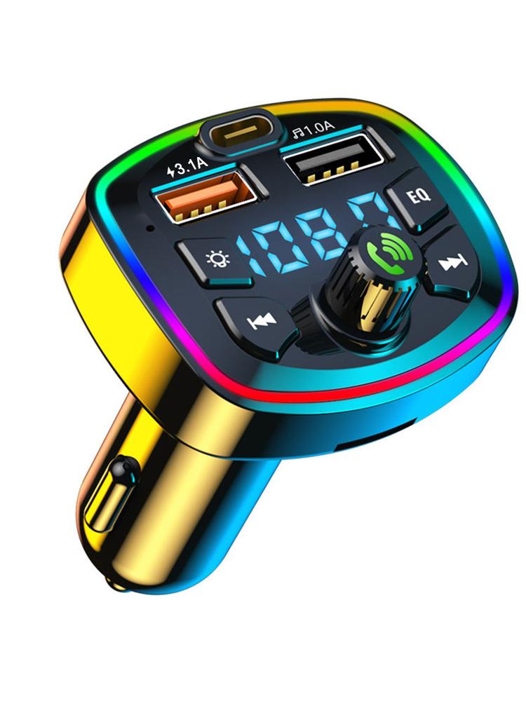 Smart Car Bluetooth FM Transmitter - Dual USB PD Charging, Hands-Free Calling & Mp3 чёрный
Smart Car Bluetooth FM Transmitter - Dual USB PD Charging, Hands-Free Calling & Mp3 чёрный