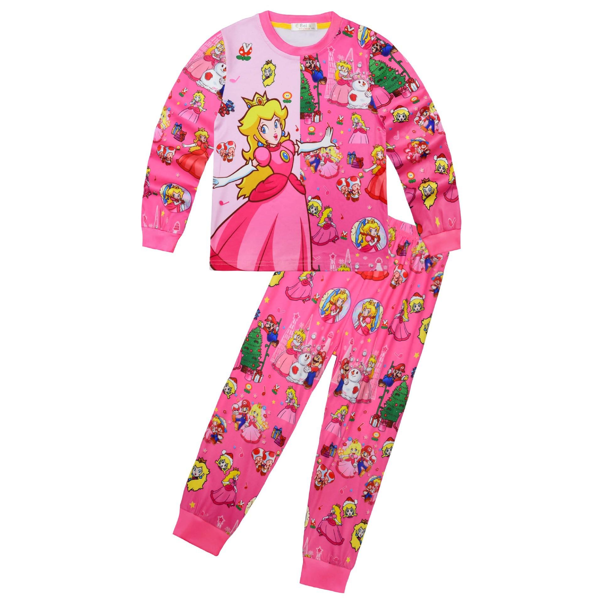 Long-Sleeved Animation Cartoon Digital Printing, Middle-Aged And Older Children S Loungewear Set, Long-Sleeved Two-Piece Set, Sleeping 7832 110
Long-Sleeved Animation Cartoon Digital Printing, Middle-Aged And Older Children S Loungewear Set, Long-Sleeved Two-Piece Set, Sleeping 7832 110