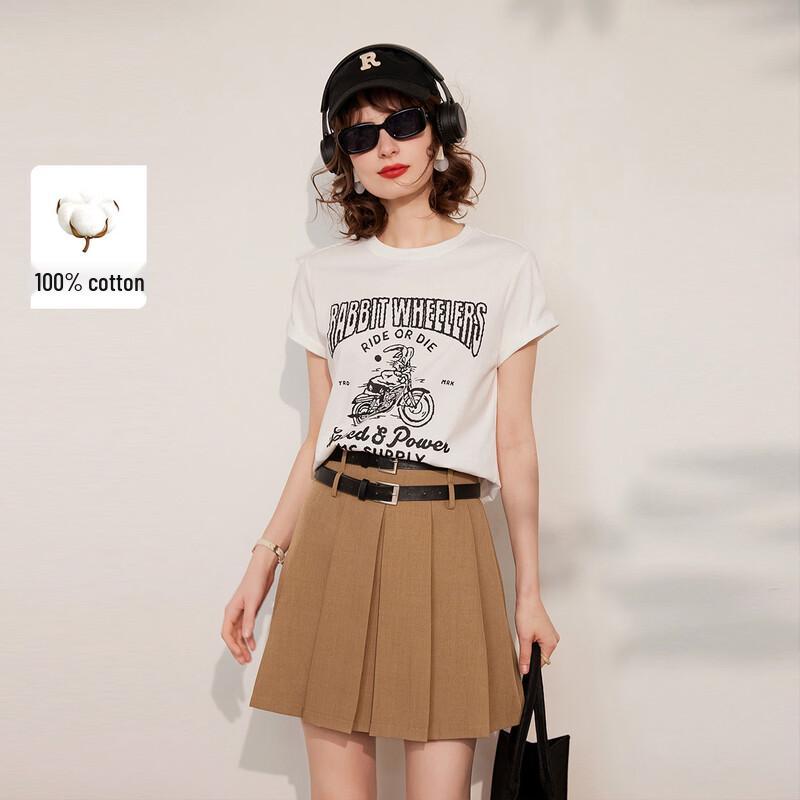 Bailuyu Women s Cotton Printed T-Shirt L
Bailuyu Women s Cotton Printed T-Shirt L