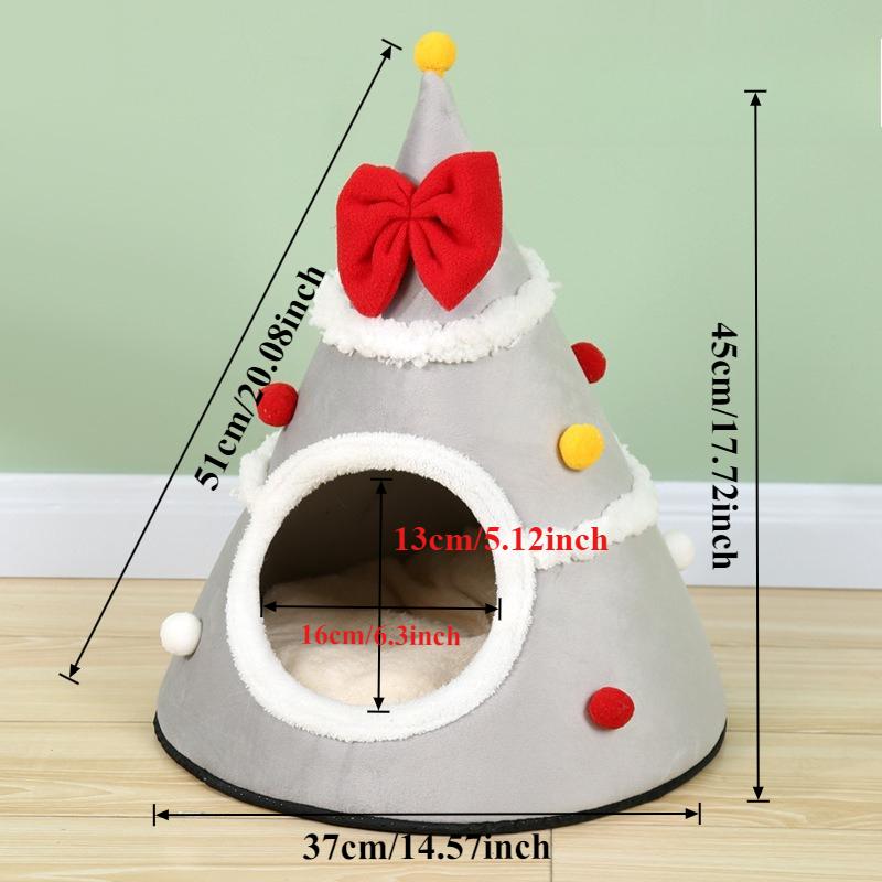 1PC Christmas Tree Cat Bed -Winter Warm Pet Nest with Red Bow & Green Leaves,Holiday Decorative Pet Bed for Indoor/Outdoor Use серый
1PC Christmas Tree Cat Bed -Winter Warm Pet Nest with Red Bow & Green Leaves,Holiday Decorative Pet Bed for Indoor/Outdoor Use серый