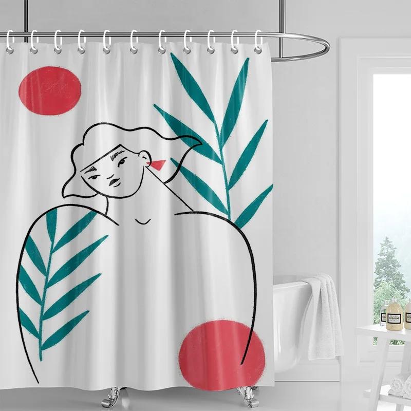 American Ins Wind Shower Curtain Abstract Illustration Bathtub Curtain Hotel/Spa Privacy Partition Curtain 180X 200Cm 240 X180Cm W60H190(CM)-1 Pcs
American Ins Wind Shower Curtain Abstract Illustration Bathtub Curtain Hotel/Spa Privacy Partition Curtain 180X 200Cm 240 X180Cm W60H190(CM)-1 Pcs