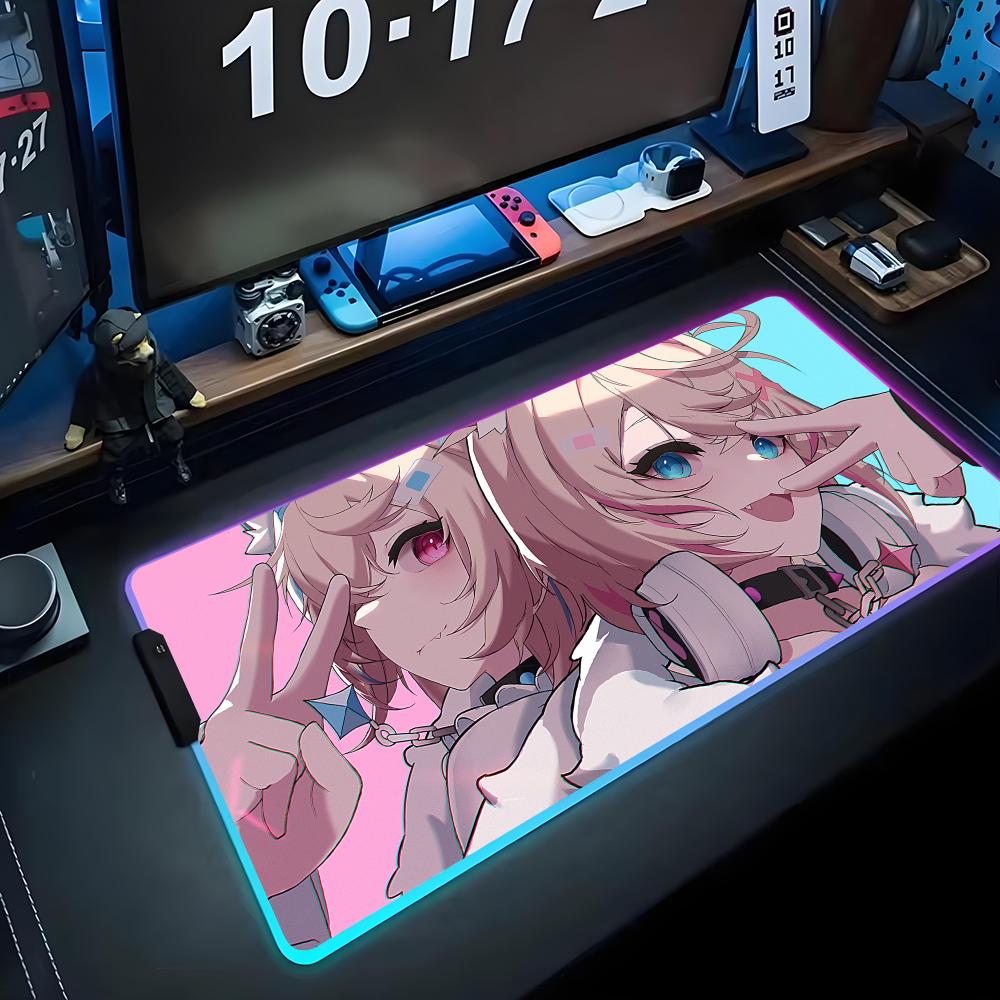 fuwamoco Коврик для мыши RGB Игровой коврик для мыши Большой светодиодный коврик Настольный коврик для ПК Светящийся коврик для мыши Большие коврики для клавиатуры Настольный коврик с подсветкой RGB600x300x3mm
fuwamoco Коврик для мыши RGB Игровой коврик для мыши Большой светодиодный коврик Настольный коврик для ПК Светящийся коврик для мыши Большие коврики для клавиатуры Настольный коврик с подсветкой RGB600x300x3mm