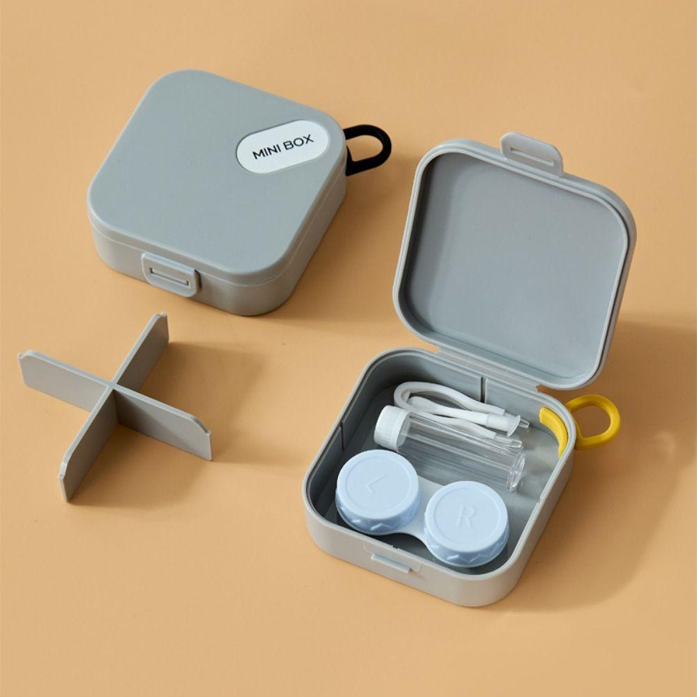 Portable Flip Box Mini Earplugs Box Easy Carry Pills Box Unisex white box with black hook
Portable Flip Box Mini Earplugs Box Easy Carry Pills Box Unisex white box with black hook