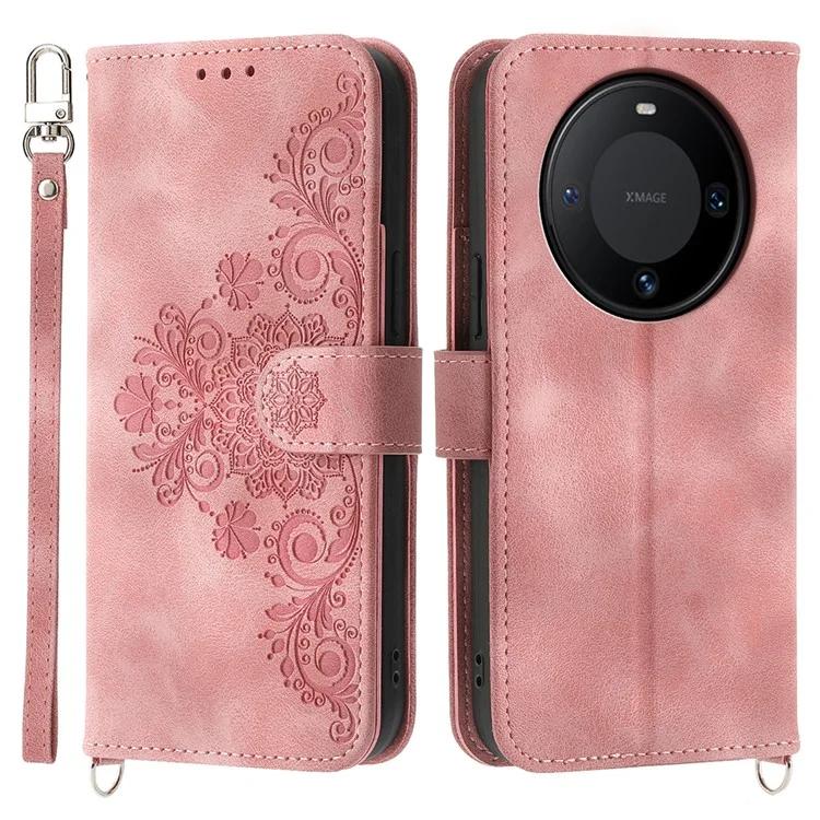 For Huawei Mate 60 Stand Wallet Phone Case PU Leather Imprinted Flower Phone Cover with Wrist Strap Shoulder Strap
For Huawei Mate 60 Stand Wallet Phone Case PU Leather Imprinted Flower Phone Cover with Wrist Strap Shoulder Strap
