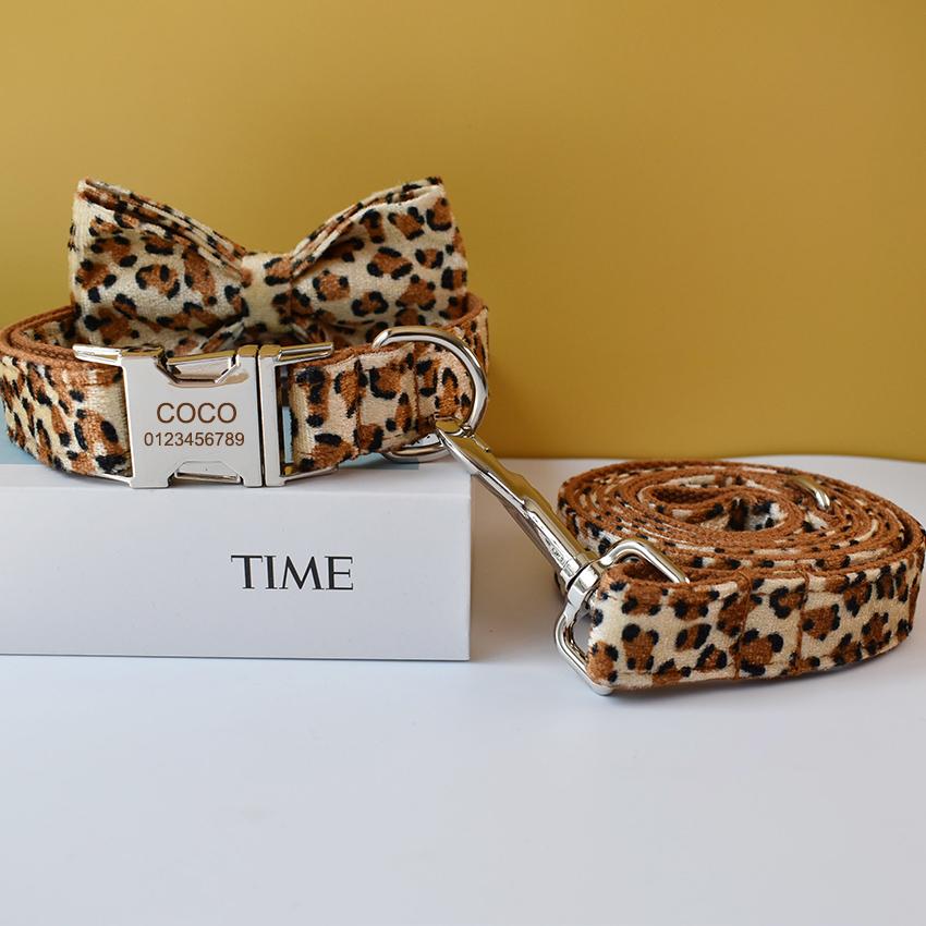 Leopard Print Bow Tie Dog Collar For Small Medium Large Dogs Custom Collars Engraved Nameplate Pet Supplies Necklace Animal 01 S
Leopard Print Bow Tie Dog Collar For Small Medium Large Dogs Custom Collars Engraved Nameplate Pet Supplies Necklace Animal 01 S