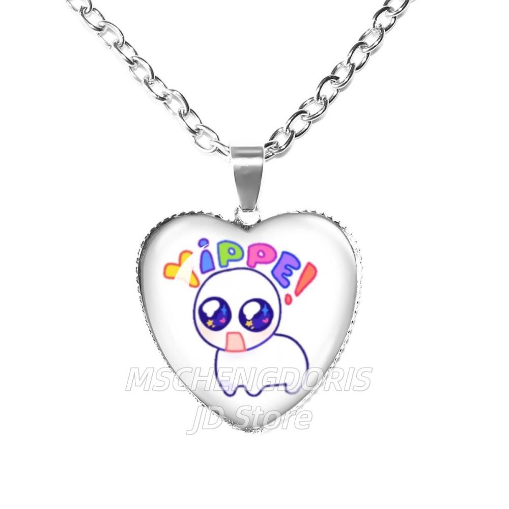 TBH Autism Creature Yippies Necklace Funny Yippee Meme Cartoon Glass Cabochon Heart Shaped Pendant Necklace Charm Jewelry Gift
TBH Autism Creature Yippies Necklace Funny Yippee Meme Cartoon Glass Cabochon Heart Shaped Pendant Necklace Charm Jewelry Gift