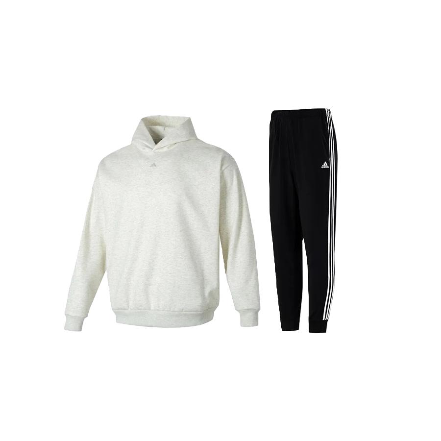 Adidas Solid Color Hoodie And Elastic Pants Casual Sports Set Men sets IX1962+H46105 L
Adidas Solid Color Hoodie And Elastic Pants Casual Sports Set Men sets IX1962+H46105 L