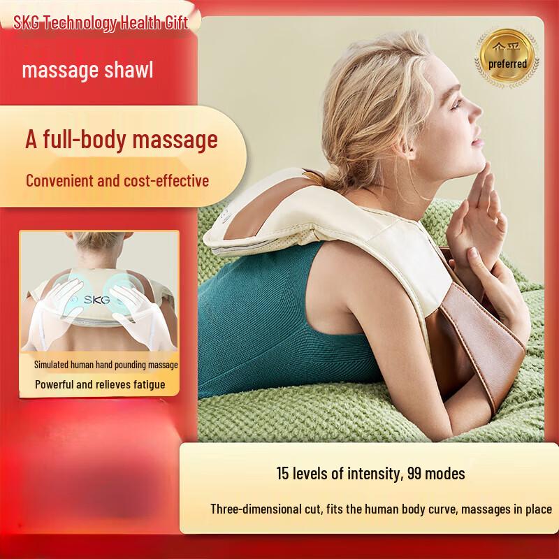 SKG Percussion Neck and Shoulder Massager
SKG Percussion Neck and Shoulder Massager