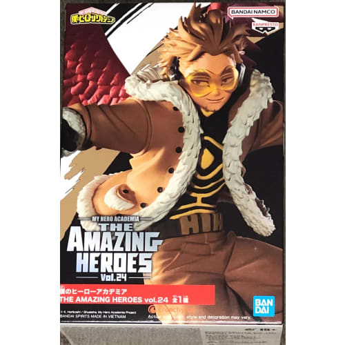 Banpresto Моя геройская академия УДИВИТЕЛЬНЫЕ ГЕРОИ, том 24 Ястребы
Banpresto Моя геройская академия УДИВИТЕЛЬНЫЕ ГЕРОИ, том 24 Ястребы