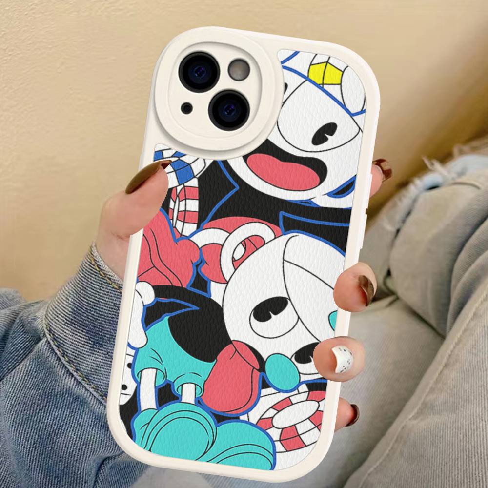 Anime Cuphead Cartoon Leather Phone Case For IPhone 16 15 14 13 12 11 Pro Max Plus Shockproof Cover iphone XS
Anime Cuphead Cartoon Leather Phone Case For IPhone 16 15 14 13 12 11 Pro Max Plus Shockproof Cover iphone XS