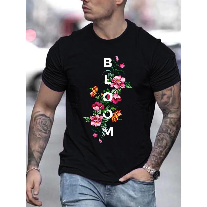 Men Short Sleeve T-Shirt with Letter Print - Casual Round Neck Breathable Top Suitable for Everyday Essential Casual Wear with Stylish Print 4XL
Men Short Sleeve T-Shirt with Letter Print - Casual Round Neck Breathable Top Suitable for Everyday Essential Casual Wear with Stylish Print 4XL