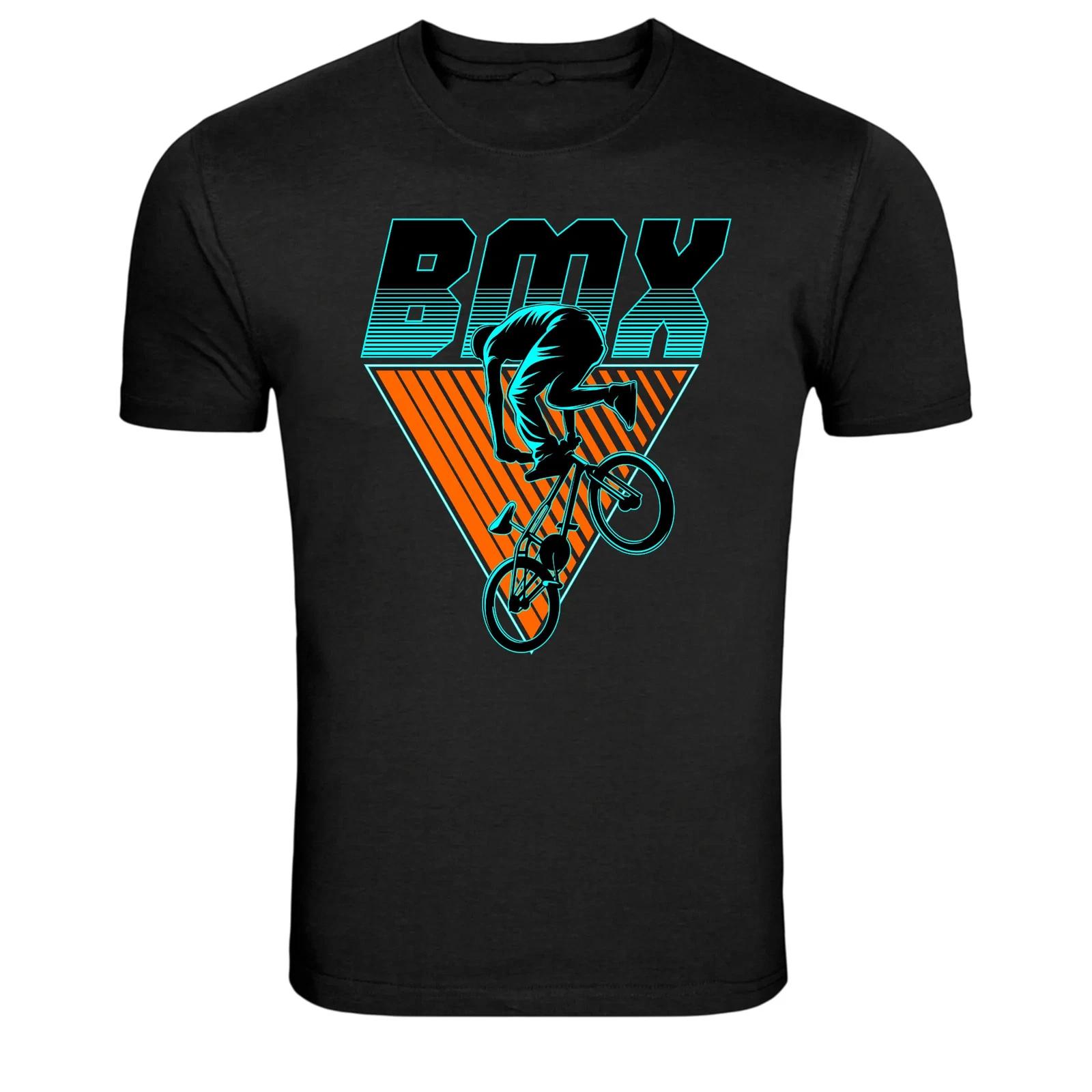 BMX Trick Rider Retro Triangle Bike Graphic T-Shirt XL
BMX Trick Rider Retro Triangle Bike Graphic T-Shirt XL