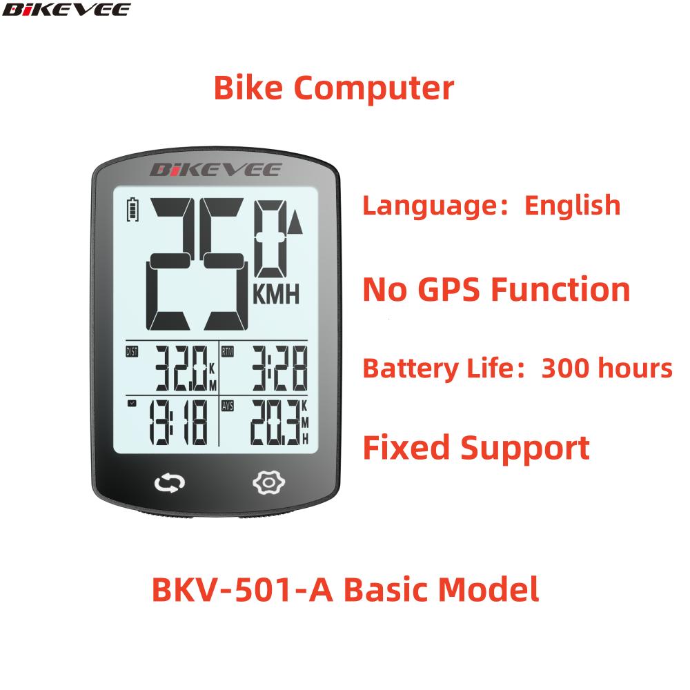Wireless Bicycle Computer with Backlight Bracket Waterproof GPS Bike Computer Speedometer Odometer Stopwatch Bike Accessories 501-A
Wireless Bicycle Computer with Backlight Bracket Waterproof GPS Bike Computer Speedometer Odometer Stopwatch Bike Accessories 501-A