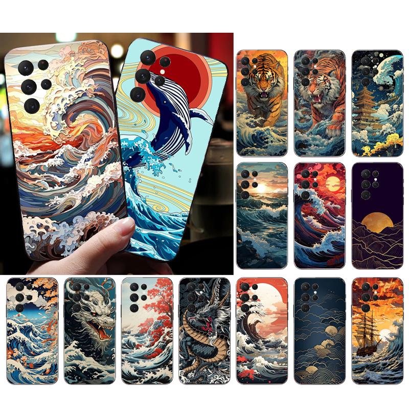 Чехол для телефона с японским рисунком волны для Samsung S24 S23 S22 S21 S20 Ultra S20 S22 S21 S10E S20 FE S24 Plus
Чехол для телефона с японским рисунком волны для Samsung S24 S23 S22 S21 S20 Ultra S20 S22 S21 S10E S20 FE S24 Plus