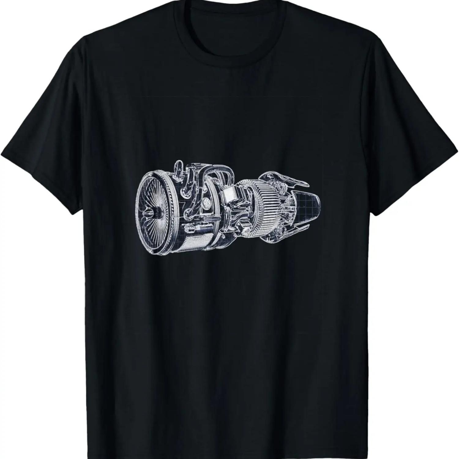 Jet Engine Blueprint Amazing T-shirt - Engineers _ Mechanics S чёрный
Jet Engine Blueprint Amazing T-shirt - Engineers _ Mechanics S чёрный
