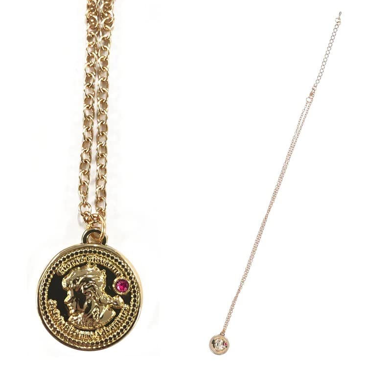 Bizarre Adventure Coin Necklace Giorno Giovanna Anime 10th Anniversary Exhibition Limited Official Goods JoJo s
Bizarre Adventure Coin Necklace Giorno Giovanna Anime 10th Anniversary Exhibition Limited Official Goods JoJo s