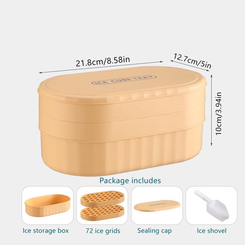 1 шт. Форма для льда с крышкой для дома, большой вместимости, для хранения льда, коробка для изготовления льда, используется для формы для льда для холодильника
1 шт. Форма для льда с крышкой для дома, большой вместимости, для хранения льда, коробка для изготовления льда, используется для формы для льда для холодильника