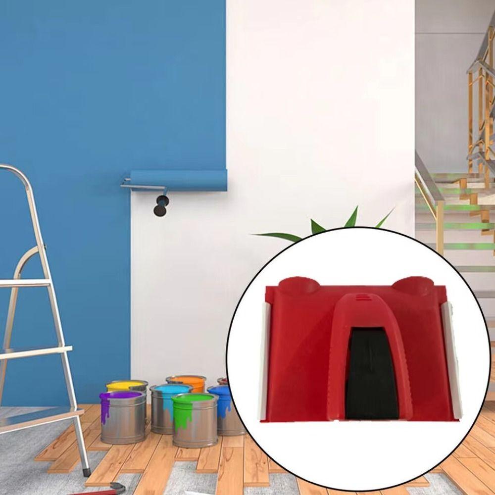 Multifunctional Paint Edger Tool Paint Brushes Walls Pad Painter Ceiling Corner Painting Brush Red
Multifunctional Paint Edger Tool Paint Brushes Walls Pad Painter Ceiling Corner Painting Brush Red