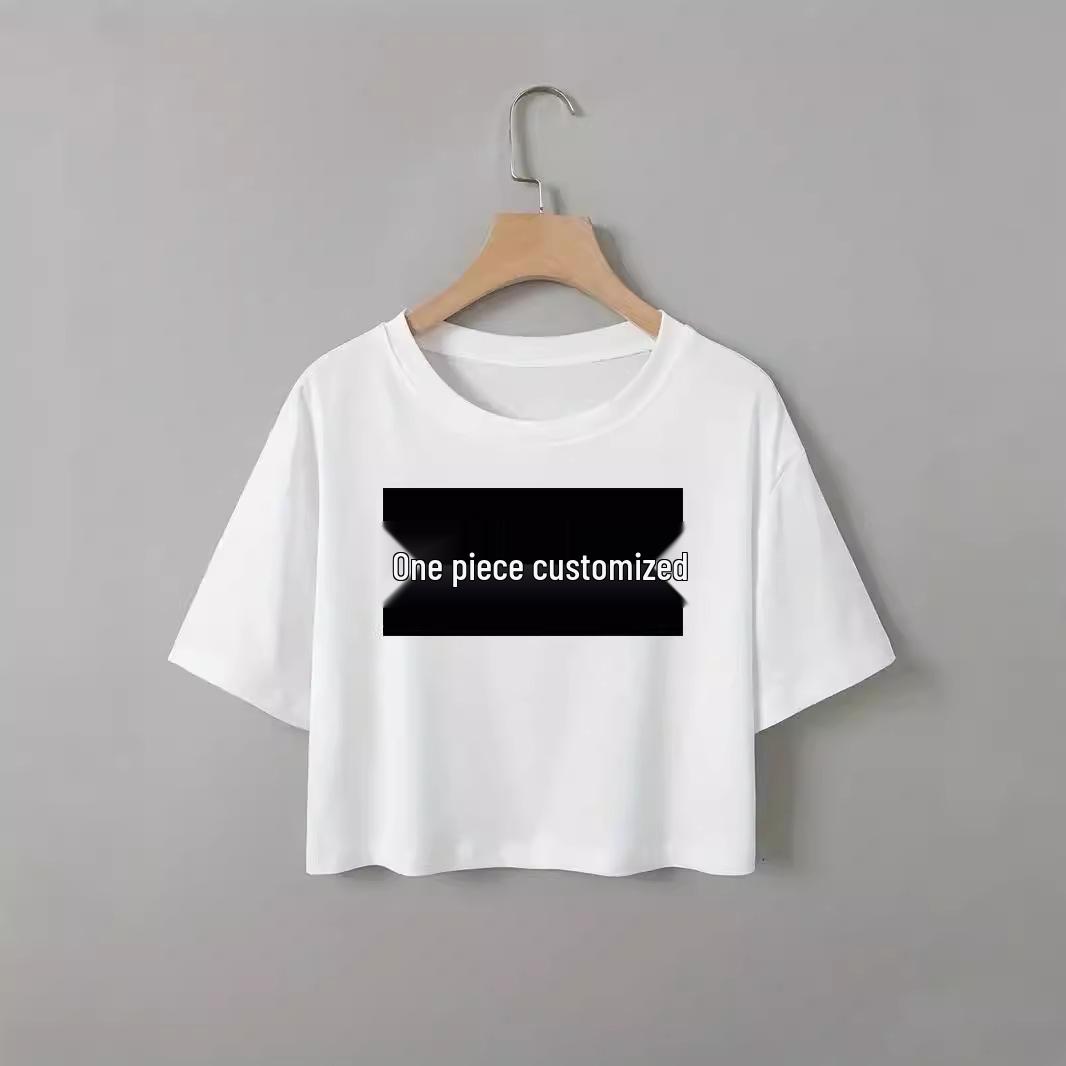 European & American Women s Short Sleeve Tight Crop Top - Cross-Border Design Large білий
European & American Women s Short Sleeve Tight Crop Top - Cross-Border Design Large білий