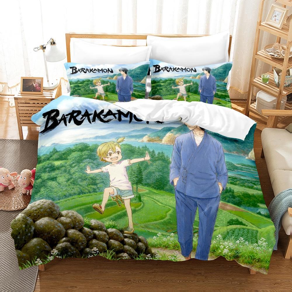3D Print Anime Barakamon Bedding Set Single Twin Full Queen King Size Duvet Cover Sets Home Textiles EU Twin 135x200cm
3D Print Anime Barakamon Bedding Set Single Twin Full Queen King Size Duvet Cover Sets Home Textiles EU Twin 135x200cm