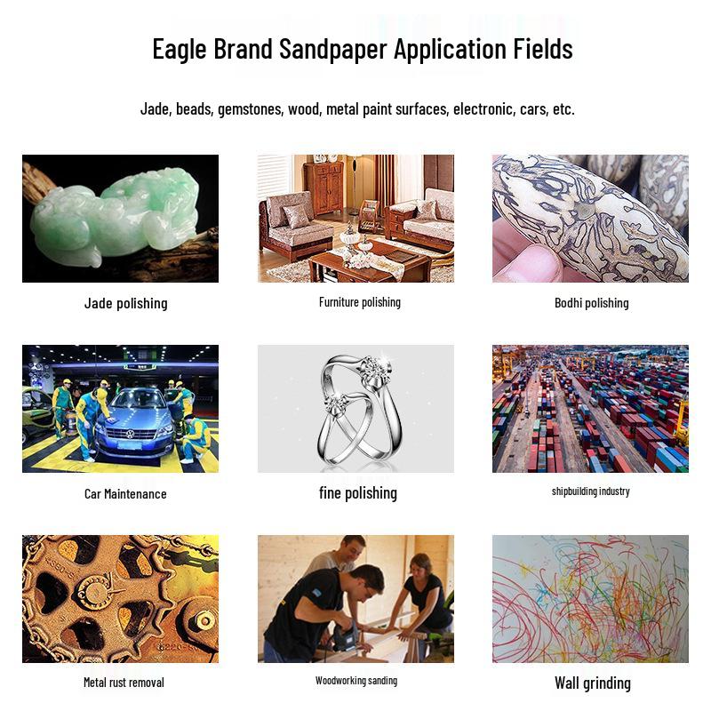 Eagle Brand Waterproof Sandpaper, 60-2000 Grit, Round for Wet/Dry Polishing & Grinding
Eagle Brand Waterproof Sandpaper, 60-2000 Grit, Round for Wet/Dry Polishing & Grinding