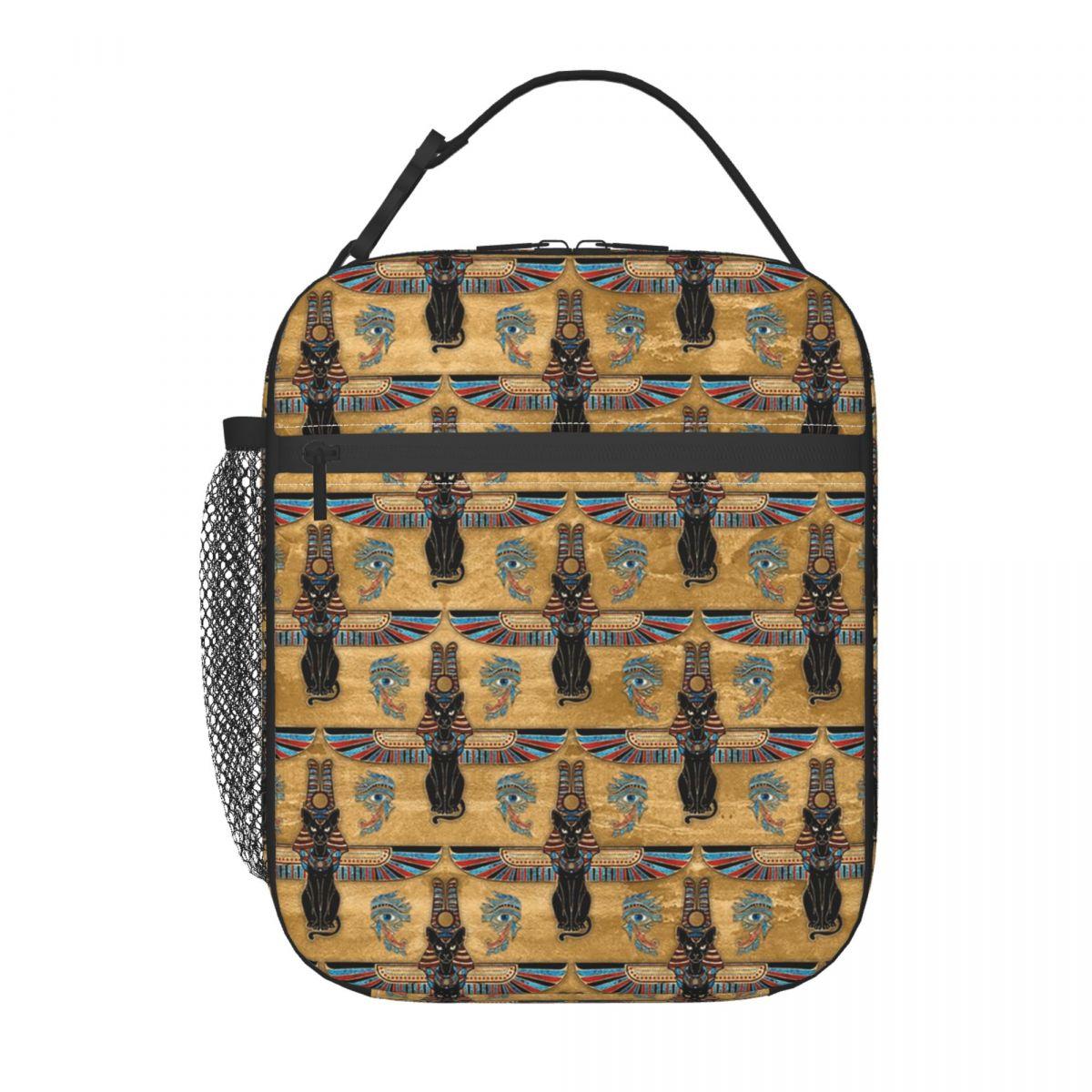 Ancient Egyptian Sacred Cat Insulated Lunch Bag for Kids School Cooler Thermal Food Box Tote Leakproof Lunch Boxes Container One Size
Ancient Egyptian Sacred Cat Insulated Lunch Bag for Kids School Cooler Thermal Food Box Tote Leakproof Lunch Boxes Container One Size