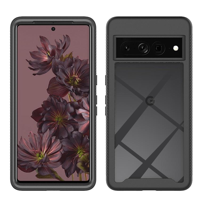 For Google Pixel 7 Pro 5G PET Screen Protector Phone Case Hard PC+Soft TPU Shockproof Cover Purple
For Google Pixel 7 Pro 5G PET Screen Protector Phone Case Hard PC+Soft TPU Shockproof Cover Purple