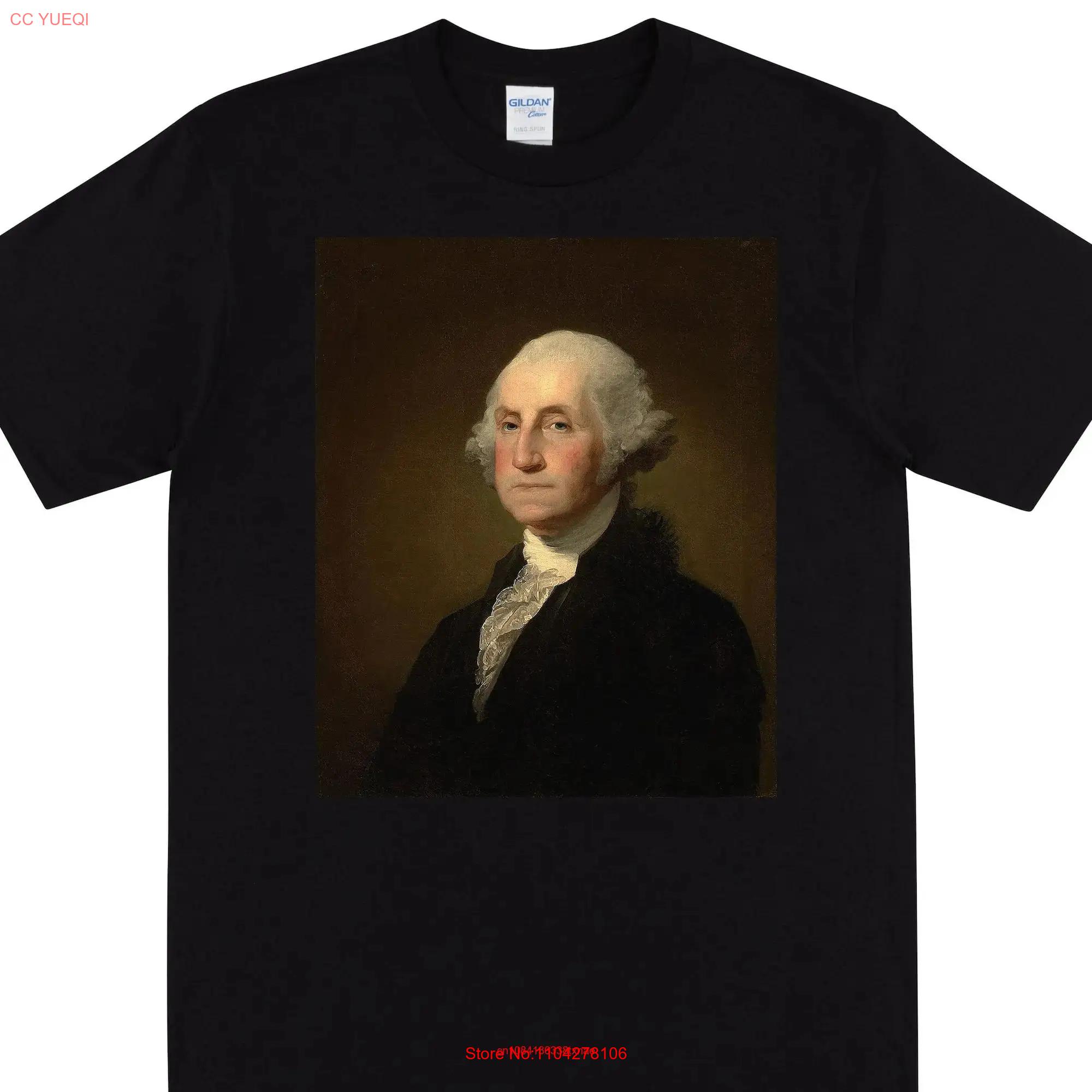 GEORGE WASHINGTON T shirt President Portrait Fourth Of July With long or short sleeves 5XL різнокольоровий
GEORGE WASHINGTON T shirt President Portrait Fourth Of July With long or short sleeves 5XL різнокольоровий