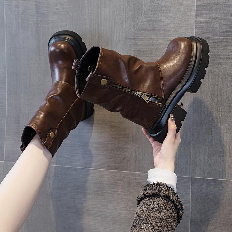 Martin boots women s winter new platform pants boots casual fashion retro heightening removable pile short boots 40
Martin boots women s winter new platform pants boots casual fashion retro heightening removable pile short boots 40