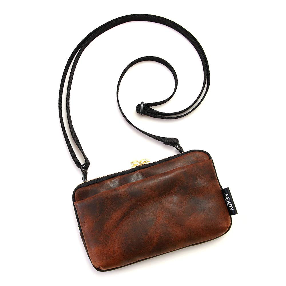 AGILITY affa Pochette Shoulder A6 Maternity Notebook Medicine Notebook Wallet Shoulder Mini Bag Park W темно-коричневого кольору
AGILITY affa Pochette Shoulder A6 Maternity Notebook Medicine Notebook Wallet Shoulder Mini Bag Park W темно-коричневого кольору