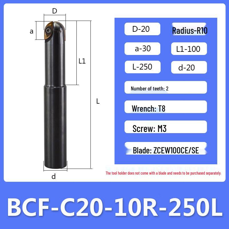 Aokewen Roughing Ball Nose End Mill
Aokewen Roughing Ball Nose End Mill