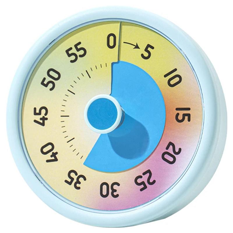 SHGO-Kids Learning Clock Colorful Visual Timer Children Classroom Learning Kitchen Cooking небесно-голубой
SHGO-Kids Learning Clock Colorful Visual Timer Children Classroom Learning Kitchen Cooking небесно-голубой