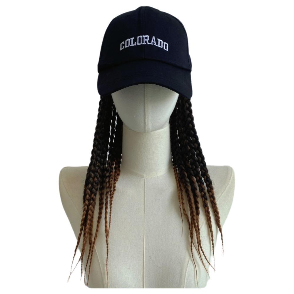 Visors Hats Braided Wig with Cap Long Dirty Braid Hip Hop Hat Daily Wear Style 1
Visors Hats Braided Wig with Cap Long Dirty Braid Hip Hop Hat Daily Wear Style 1