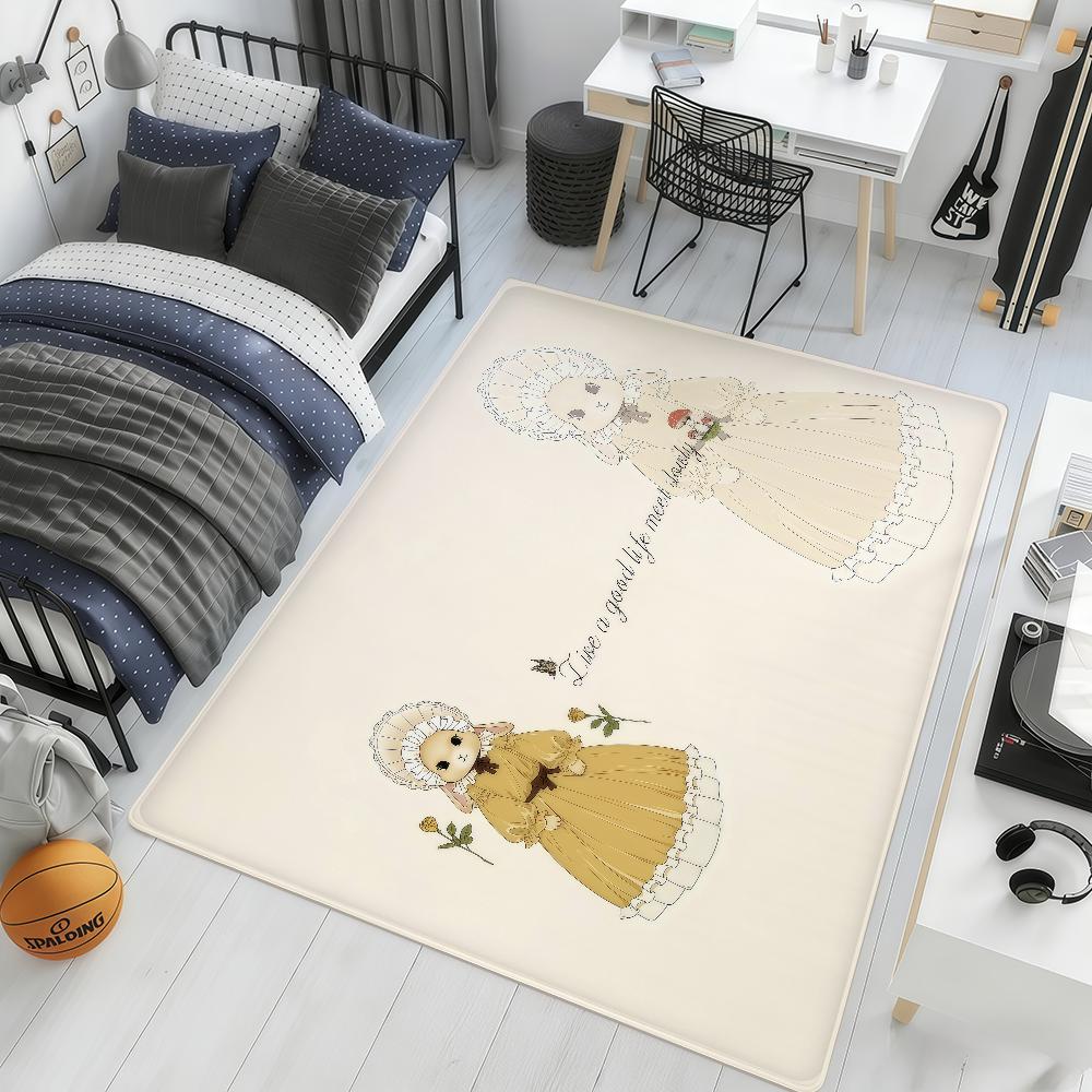 Retro cute bunny flower fashion hogar Bedside Rug Kitchen Bath Floor Mat Hallway Balcony Carpet Entrance Doormat Decor Home 40cm x 60cm
Retro cute bunny flower fashion hogar Bedside Rug Kitchen Bath Floor Mat Hallway Balcony Carpet Entrance Doormat Decor Home 40cm x 60cm