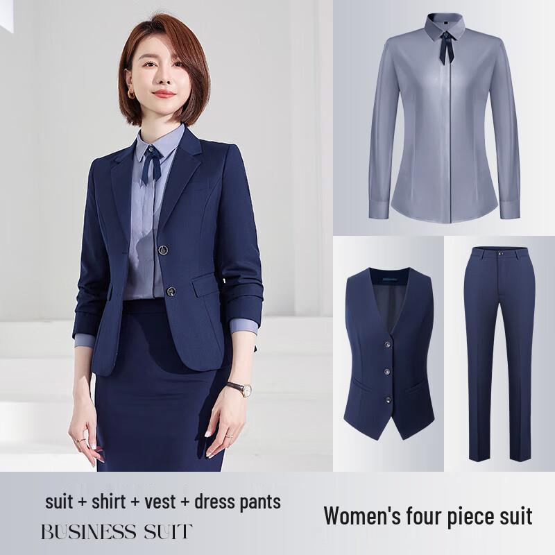 Paul Lan Zhi Men s & Women s Four-Piece Formal Business Suit Set 2XL
Paul Lan Zhi Men s & Women s Four-Piece Formal Business Suit Set 2XL