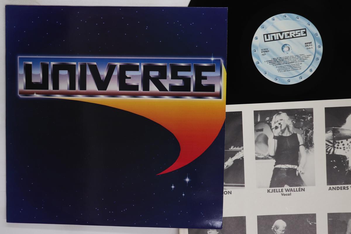 LP Record UNIVERSE Universe SMLP3 SONET 1985 Sweden Metal Used
LP Record UNIVERSE Universe SMLP3 SONET 1985 Sweden Metal Used