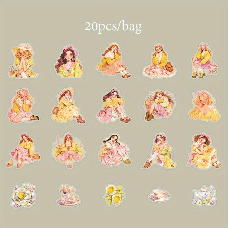 Mr. Paper, Cute PET Stickers for Girls Tea Party 20pcs/pack Kawaii Phone Case Diary Scrapbook Water Cup Decoration Stickers
Mr. Paper, Cute PET Stickers for Girls Tea Party 20pcs/pack Kawaii Phone Case Diary Scrapbook Water Cup Decoration Stickers