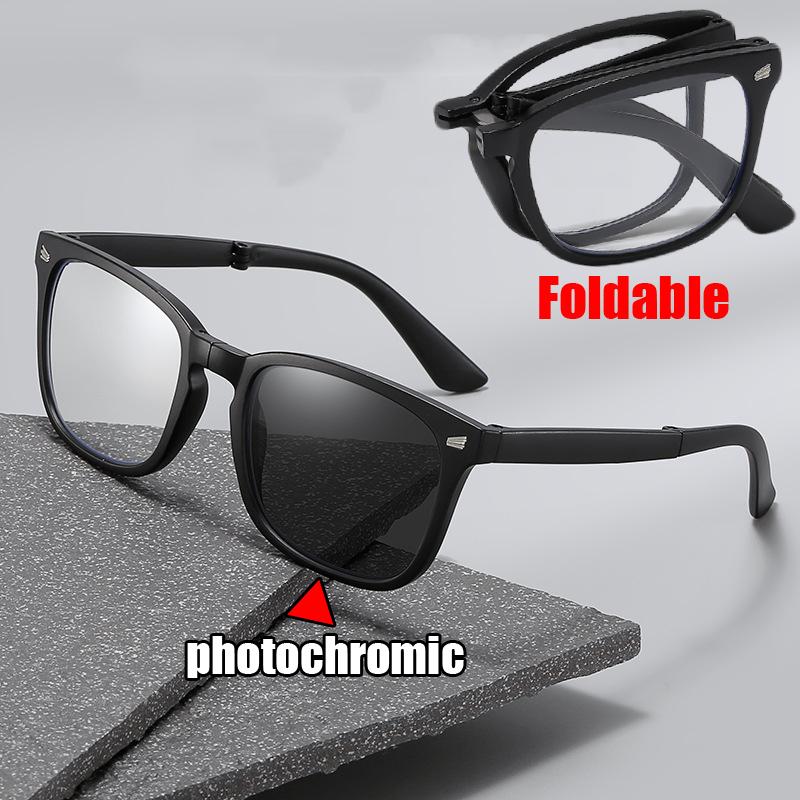 New Fashion Women Men s Photochromic Presbyopia Eyewear Unisex Folding Blue Light Blocking Reading Glasses Anti-UV Sunglasses
New Fashion Women Men s Photochromic Presbyopia Eyewear Unisex Folding Blue Light Blocking Reading Glasses Anti-UV Sunglasses