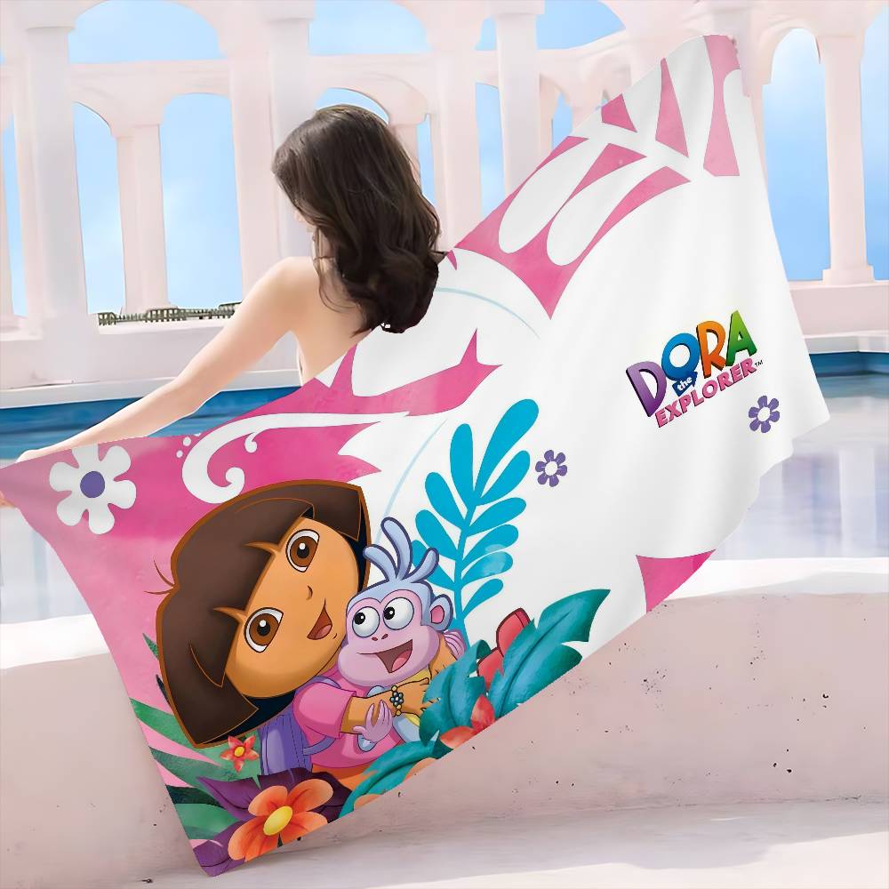 D-Dora The E-Explorer Cartoon Microfiber Printed Beach Towel Mountain Climbing Yoga Beach Swimming Running Absorbent Soft Towel W40*H60(CM)
D-Dora The E-Explorer Cartoon Microfiber Printed Beach Towel Mountain Climbing Yoga Beach Swimming Running Absorbent Soft Towel W40*H60(CM)