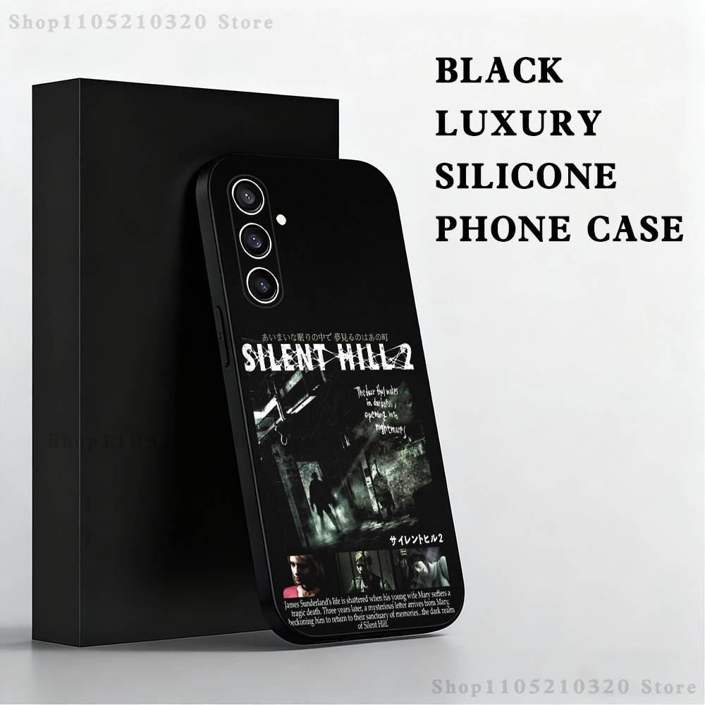 Silent Hill 2 Videogame Phone Case For Samsung S25,S24 Ultra,S20,S30 plus,S22 plus,S23,S30 Ultra 5G Silicone Black Shell SamsungA30S
Silent Hill 2 Videogame Phone Case For Samsung S25,S24 Ultra,S20,S30 plus,S22 plus,S23,S30 Ultra 5G Silicone Black Shell SamsungA30S
