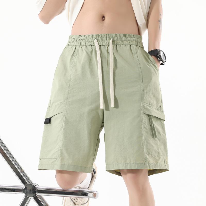 Men s Lightweight Cargo Shorts - Elastic Waist Drawstring Casual Shorts with Side Pockets for Summer & Outdoor Wear M світло-зелений колір
Men s Lightweight Cargo Shorts - Elastic Waist Drawstring Casual Shorts with Side Pockets for Summer & Outdoor Wear M світло-зелений колір