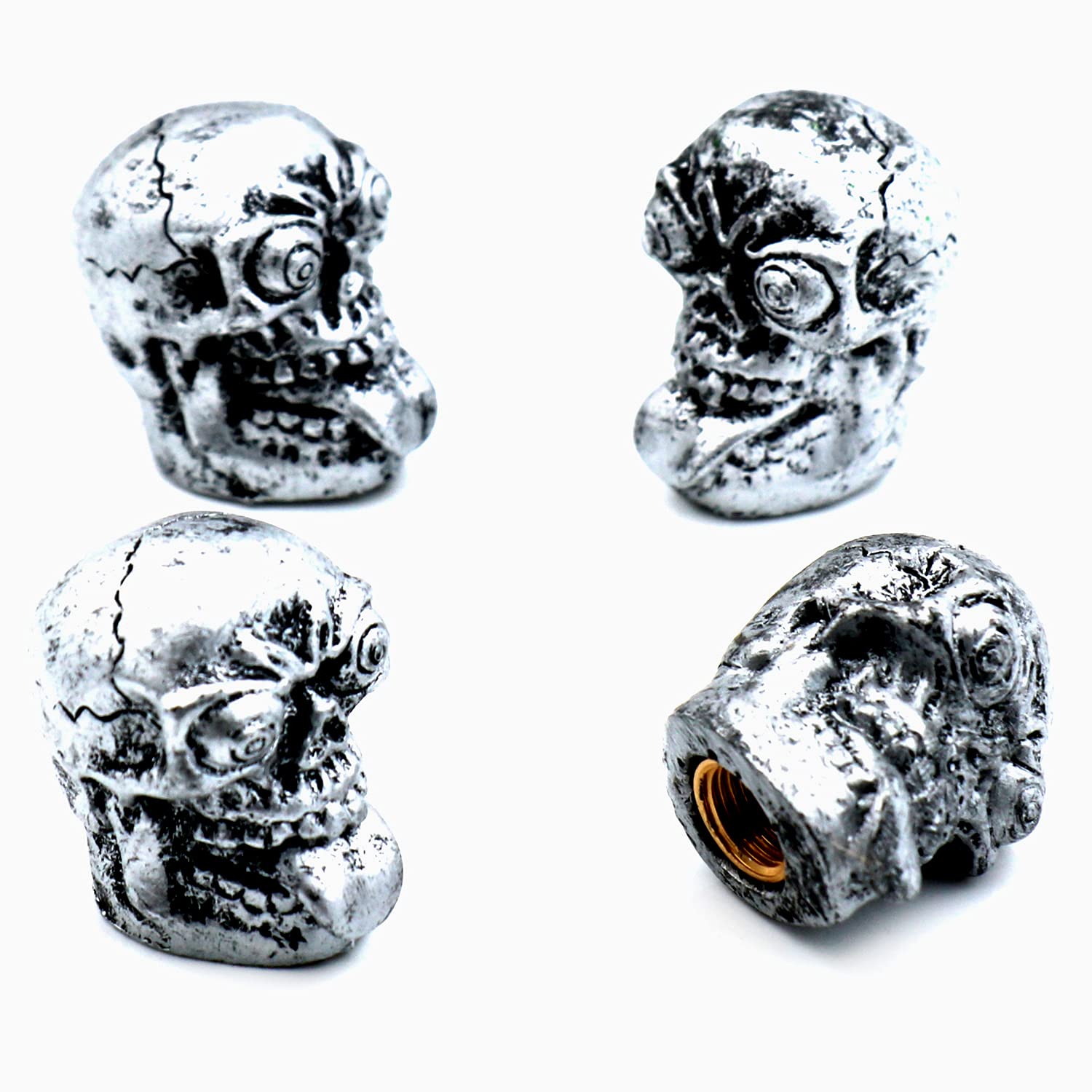 Bashineng Car Tire Valve Stem Cap 4Pcs Skull Head Valve серебряный
Bashineng Car Tire Valve Stem Cap 4Pcs Skull Head Valve серебряный